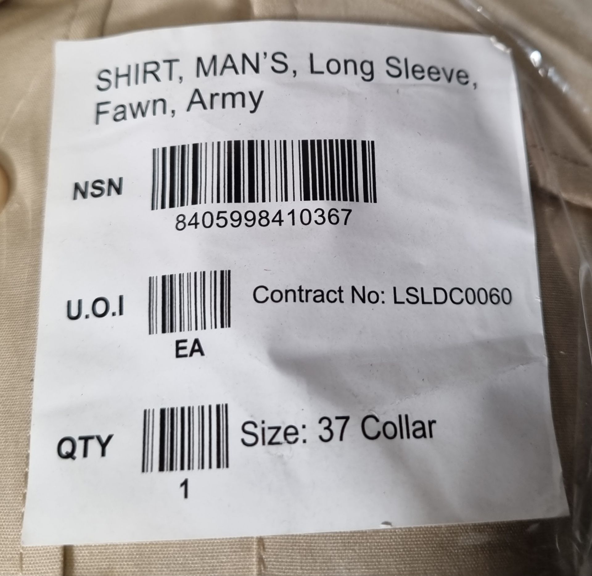 484x Fawn shirts - see description for types & pictures for selection of sizes - Image 13 of 31