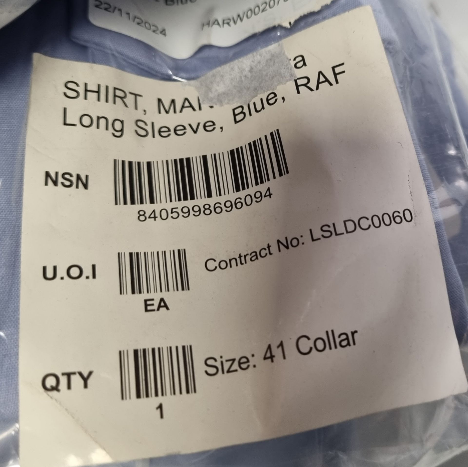 246x Various blue shirts - see description for types & pictures for selection of sizes - Image 9 of 33