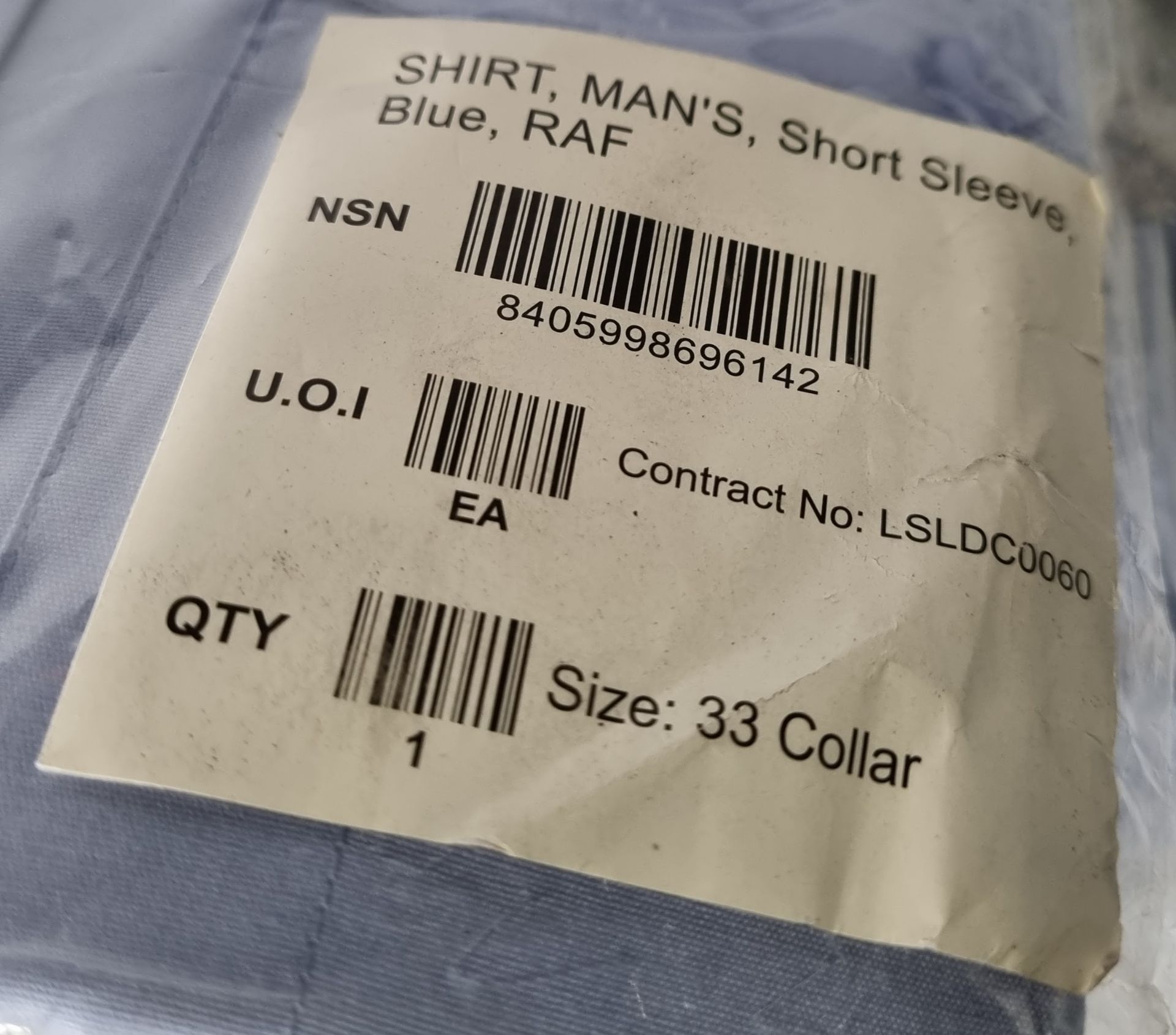 246x Various blue shirts - see description for types & pictures for selection of sizes - Image 30 of 33