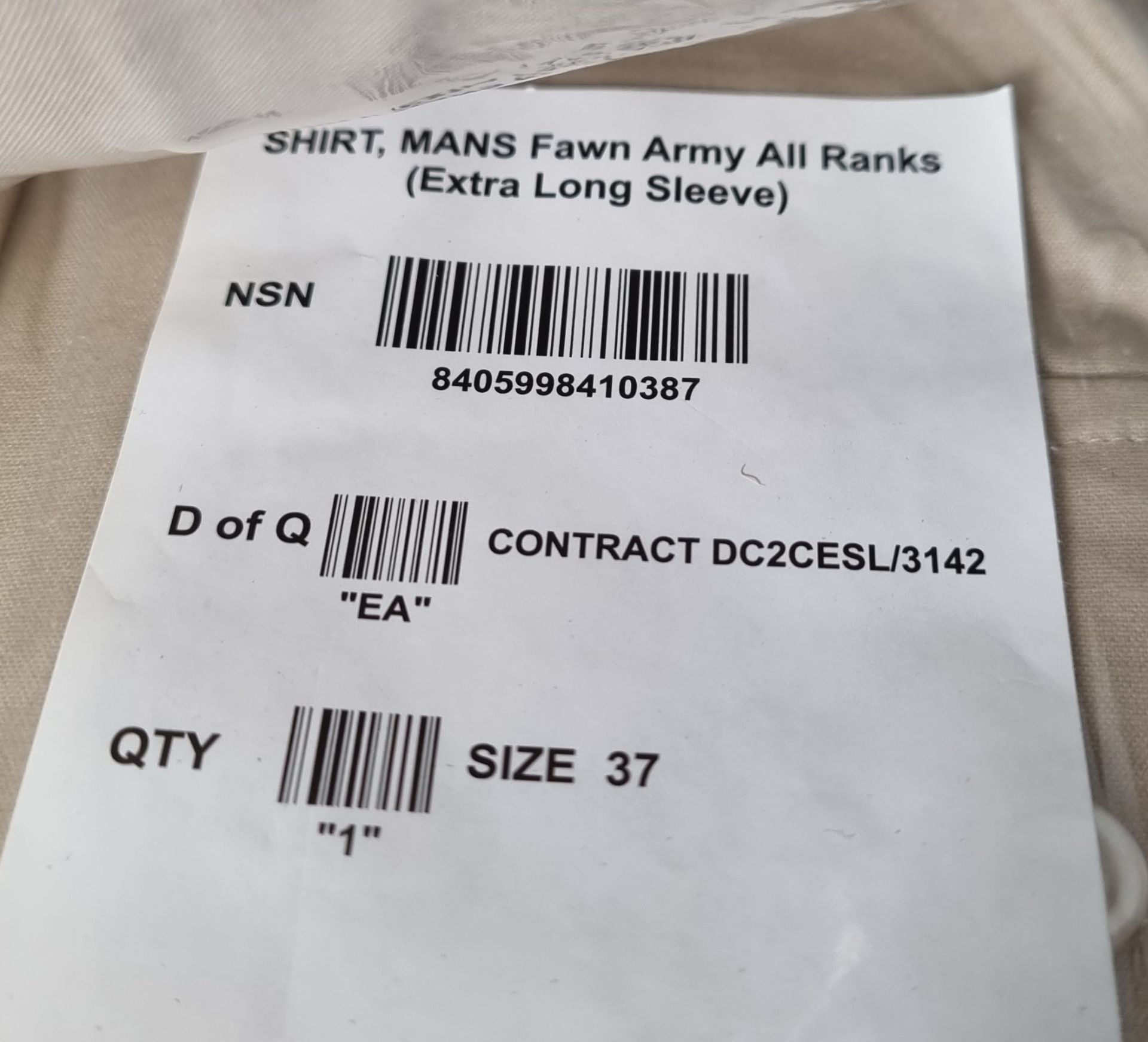 484x Fawn shirts - see description for types & pictures for selection of sizes - Image 27 of 31