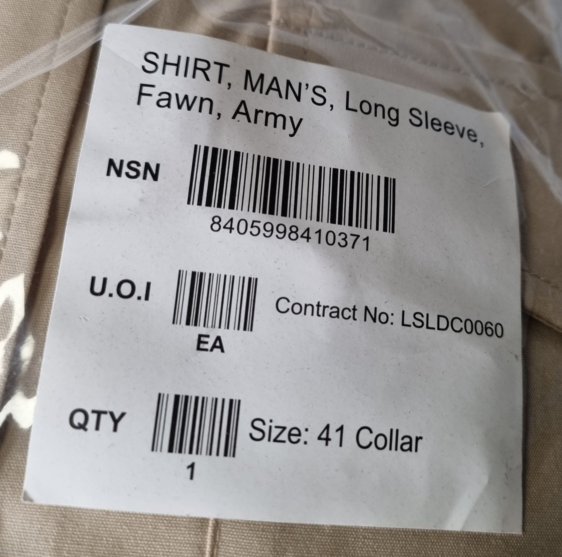 484x Fawn shirts - see description for types & pictures for selection of sizes - Image 17 of 31