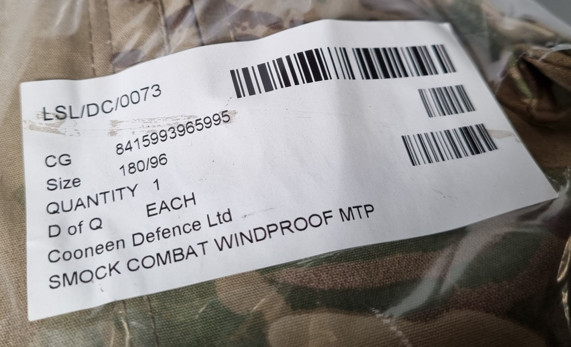 100x British Army MTP windproof smocks - mixed sizes - Image 6 of 23