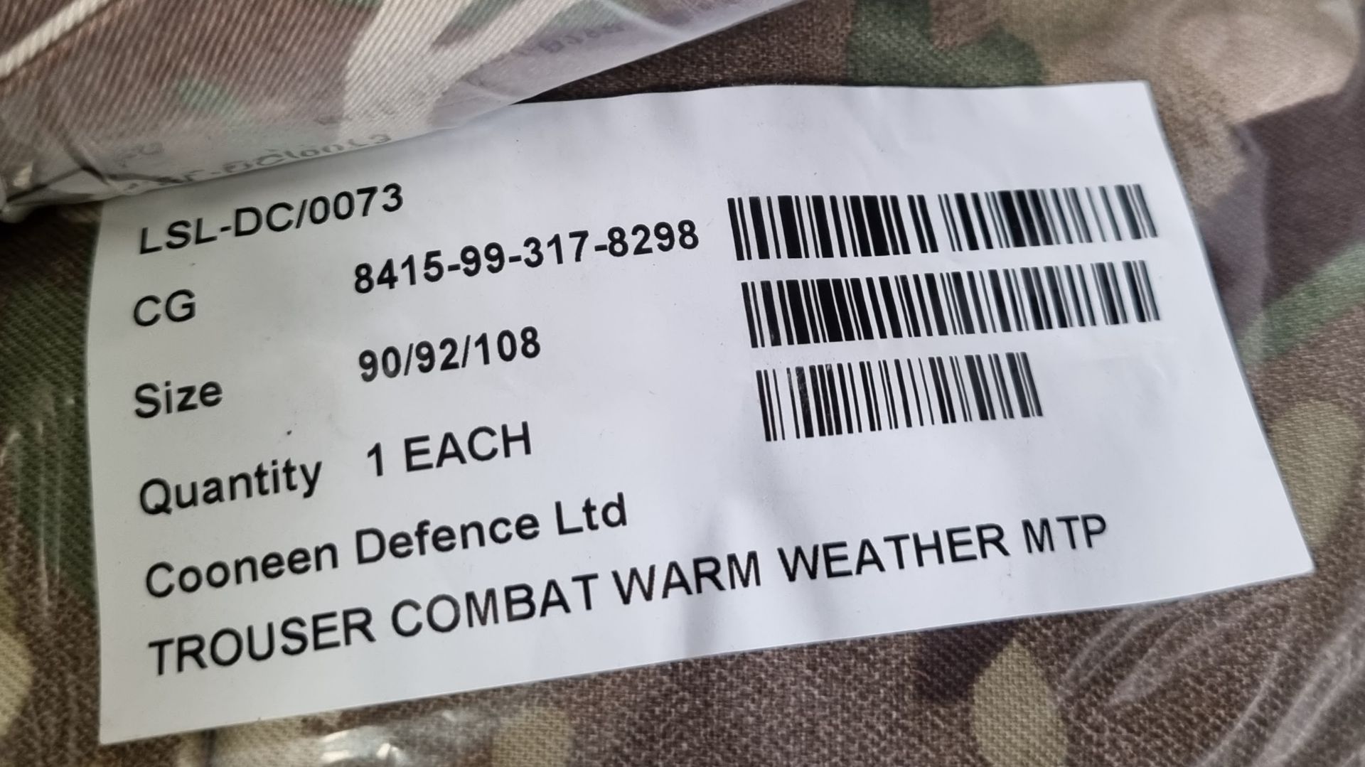 30x British Army MTP combat trousers mixed types mixed sizes - Image 20 of 22