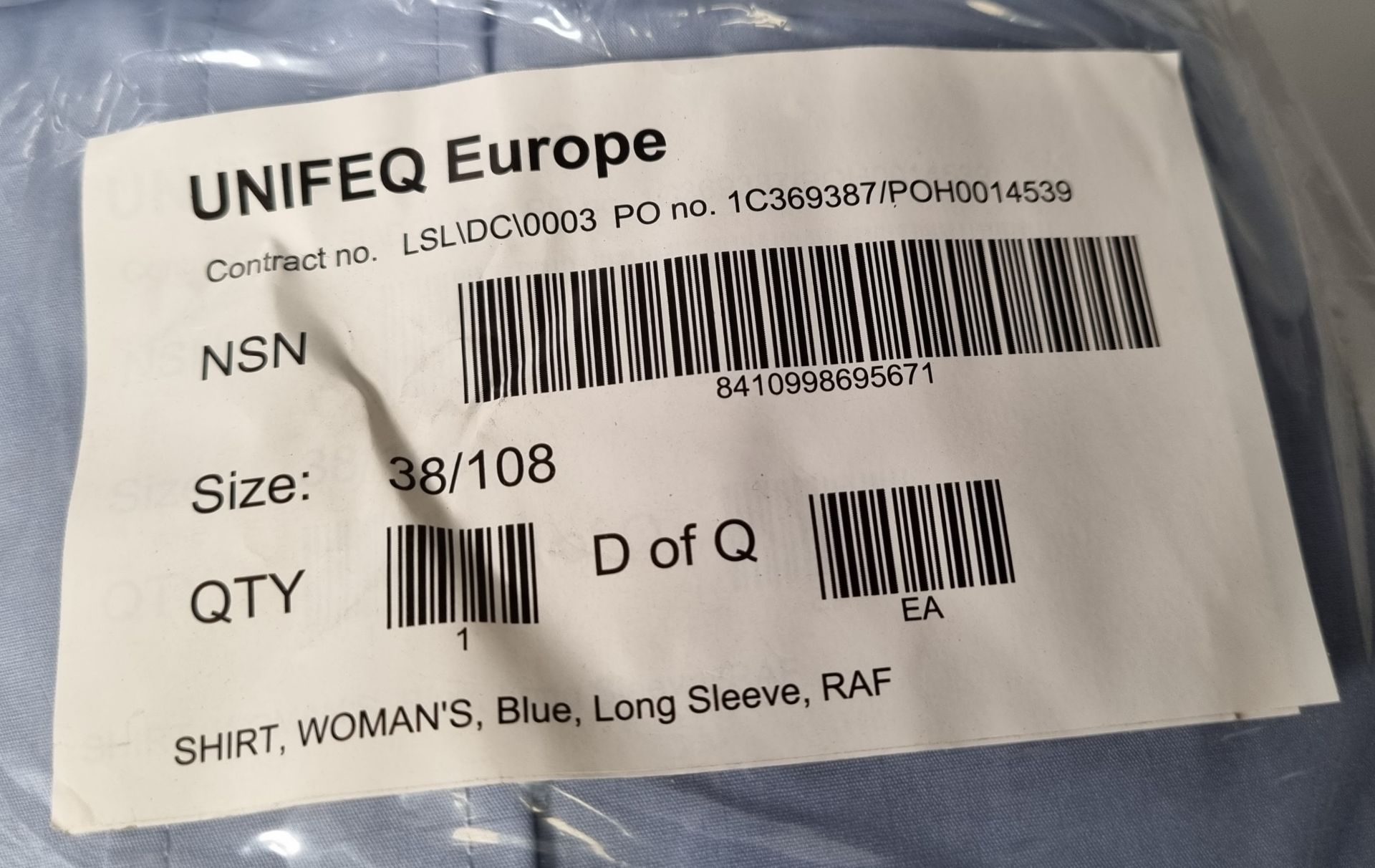 246x Various blue shirts - see description for types & pictures for selection of sizes - Image 26 of 33