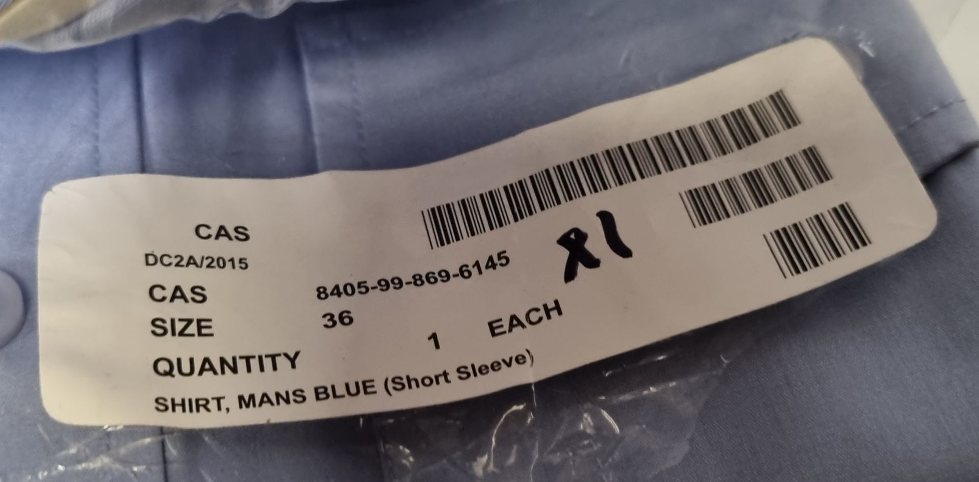 246x Various blue shirts - see description for types & pictures for selection of sizes - Image 32 of 33