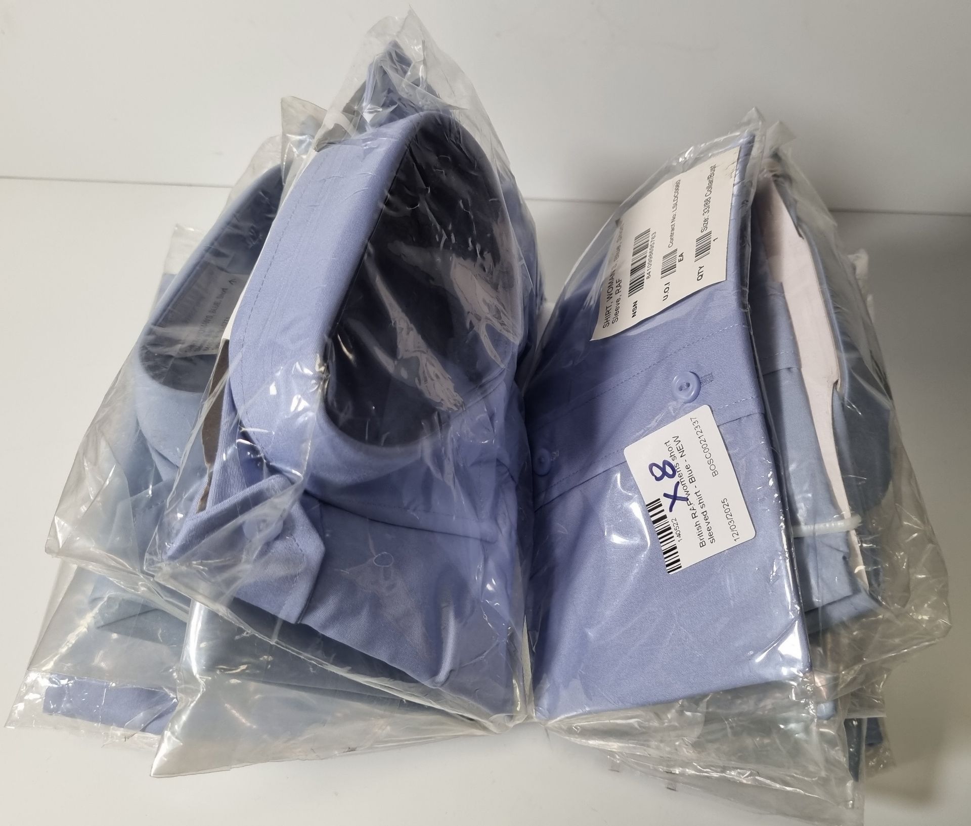 246x Various blue shirts - see description for types & pictures for selection of sizes - Image 20 of 33