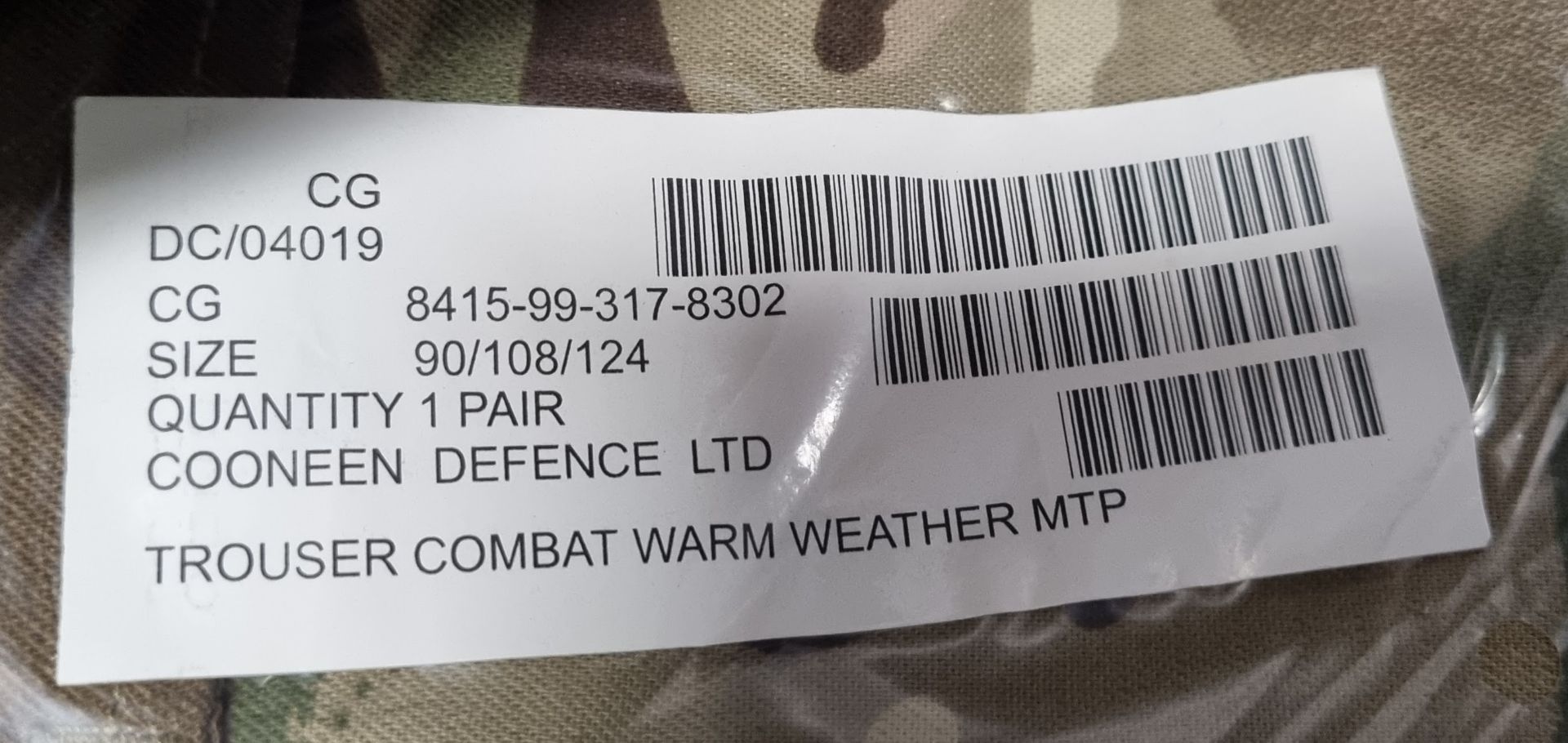 40x British Army MTP combat trousers mixed types mixed sizes - Image 6 of 25