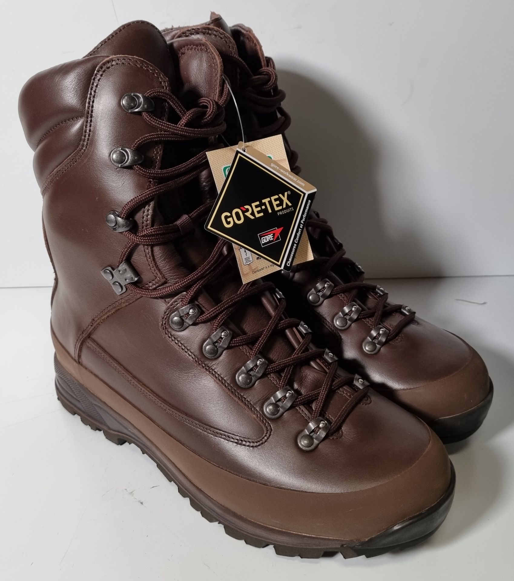 British Forces ladies brown cold wet weather combat boots size 9M - Image 2 of 7