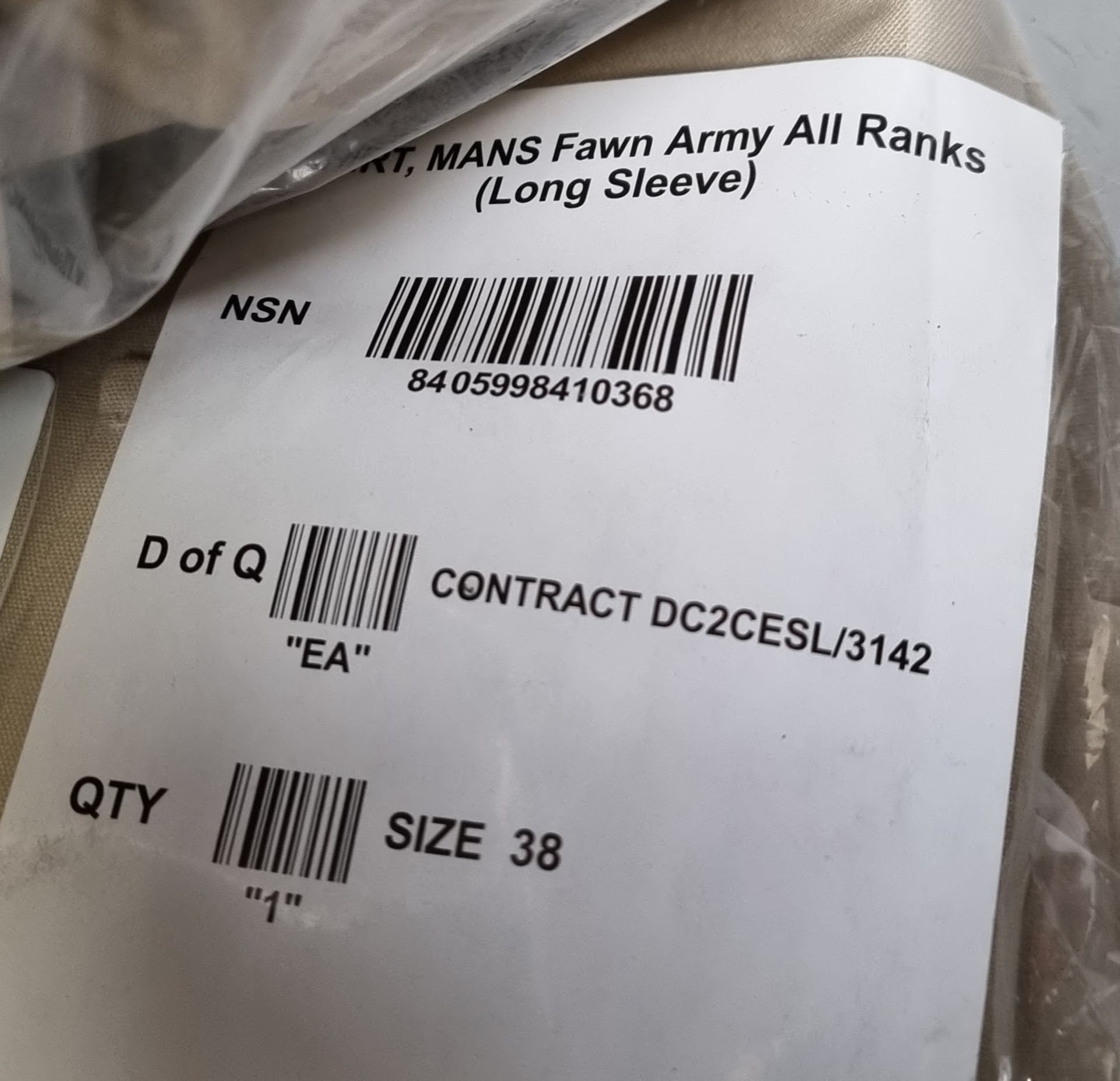 484x Fawn shirts - see description for types & pictures for selection of sizes - Image 10 of 31