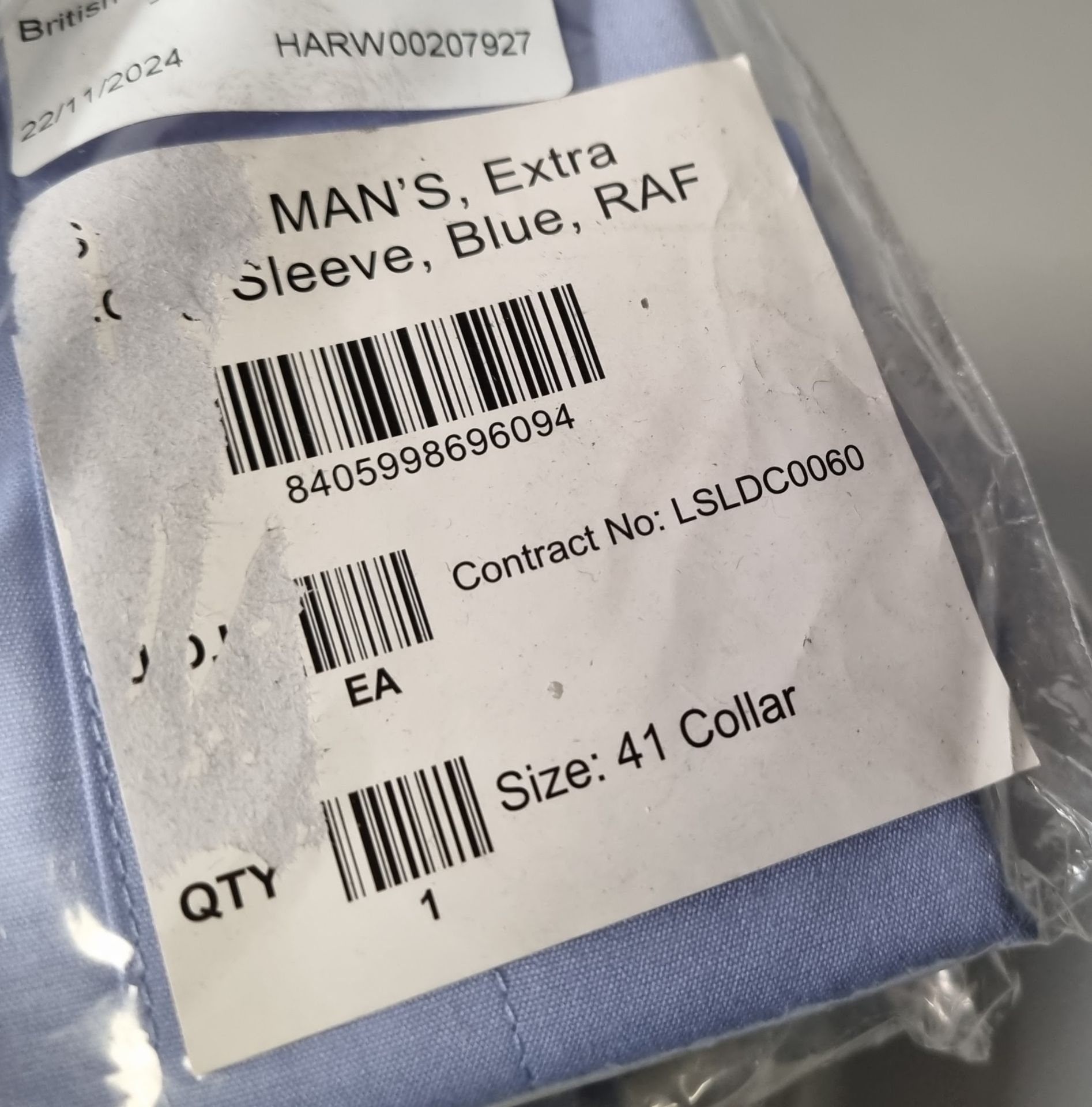 246x Various blue shirts - see description for types & pictures for selection of sizes - Image 8 of 33