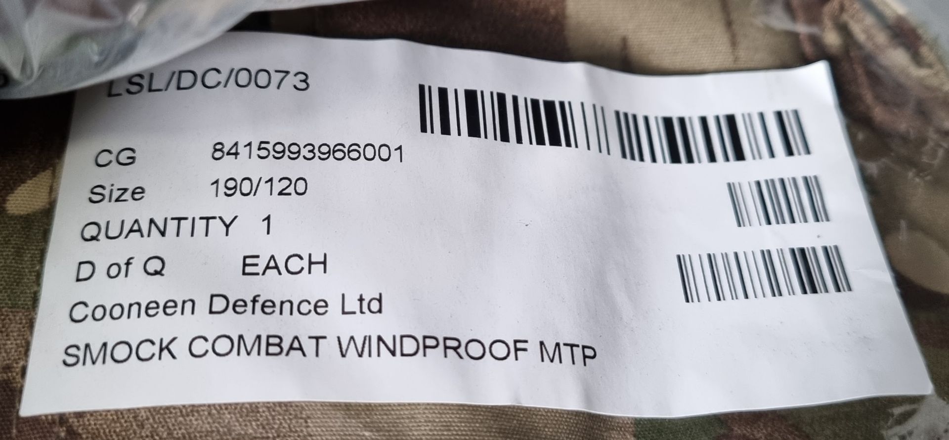 10x British Army MTP windproof smocks - mixed sizes - Image 6 of 10