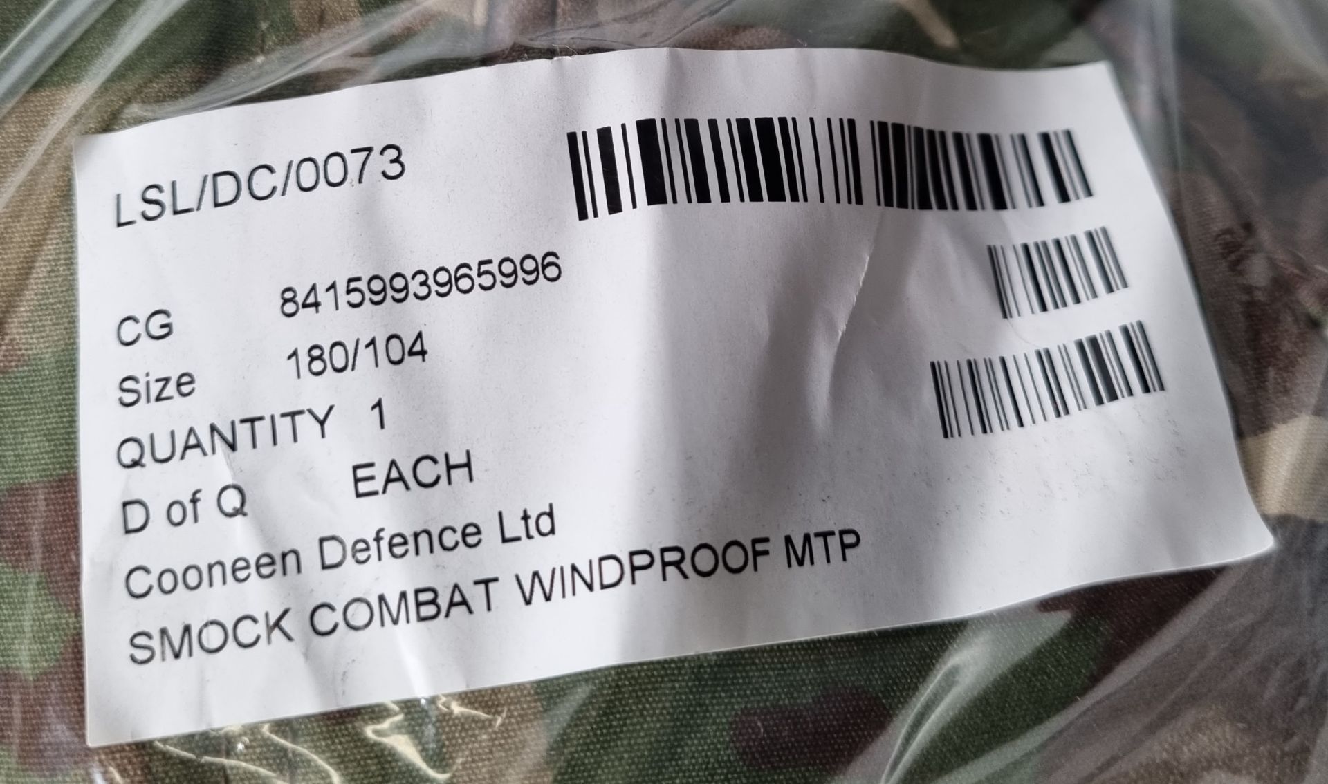 10x British Army MTP windproof smocks - mixed sizes - Image 4 of 10