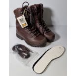 Karrimor ladies brown cold weather combat boots size 7W