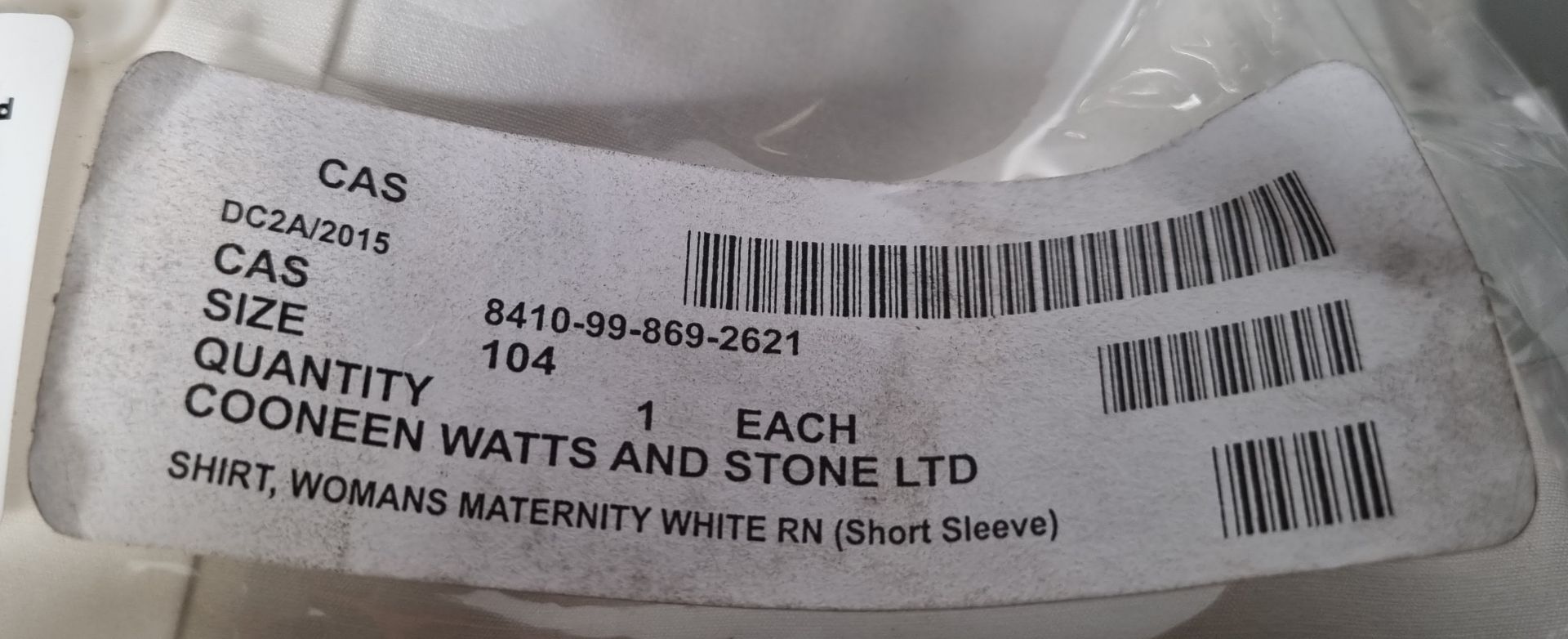 118x White shirts - see description for types & pictures for selection of sizes - Image 7 of 26
