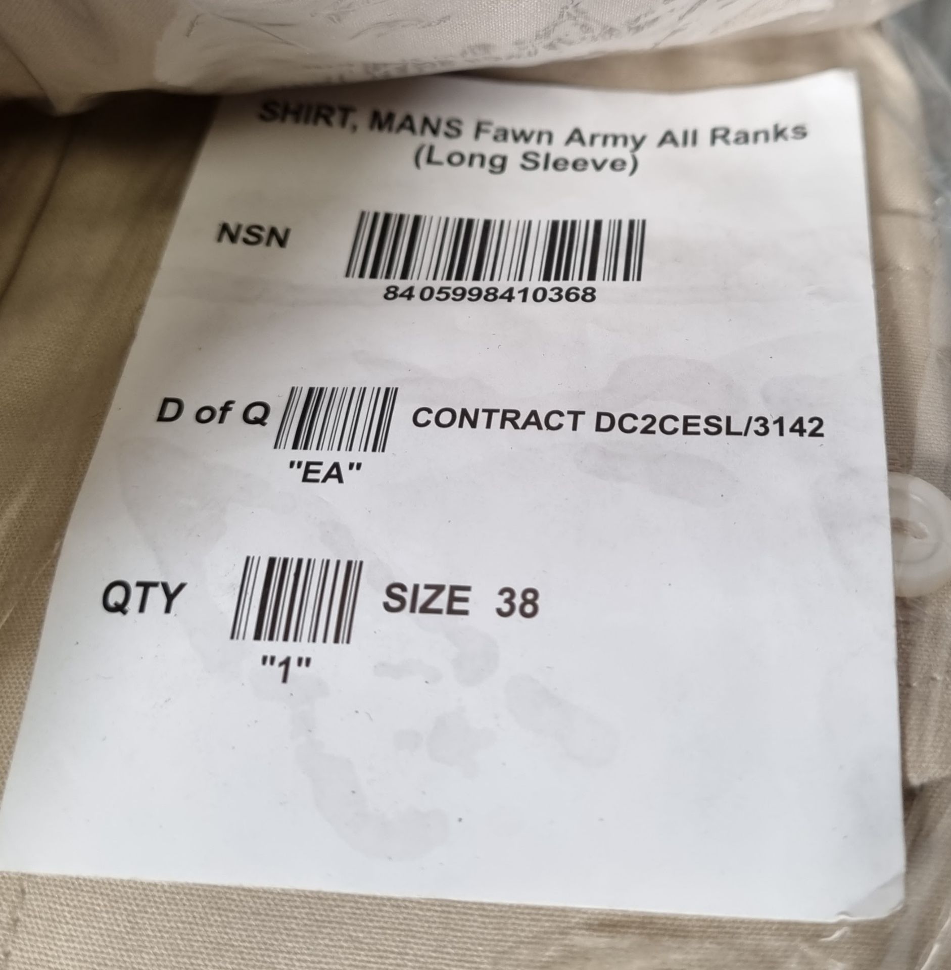 484x Fawn shirts - see description for types & pictures for selection of sizes - Image 26 of 31