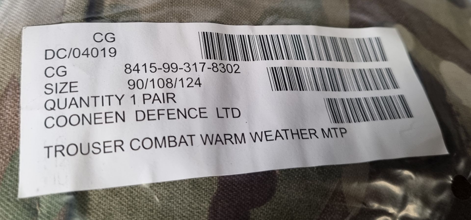 40x British Army MTP combat trousers mixed types mixed sizes - Image 4 of 25