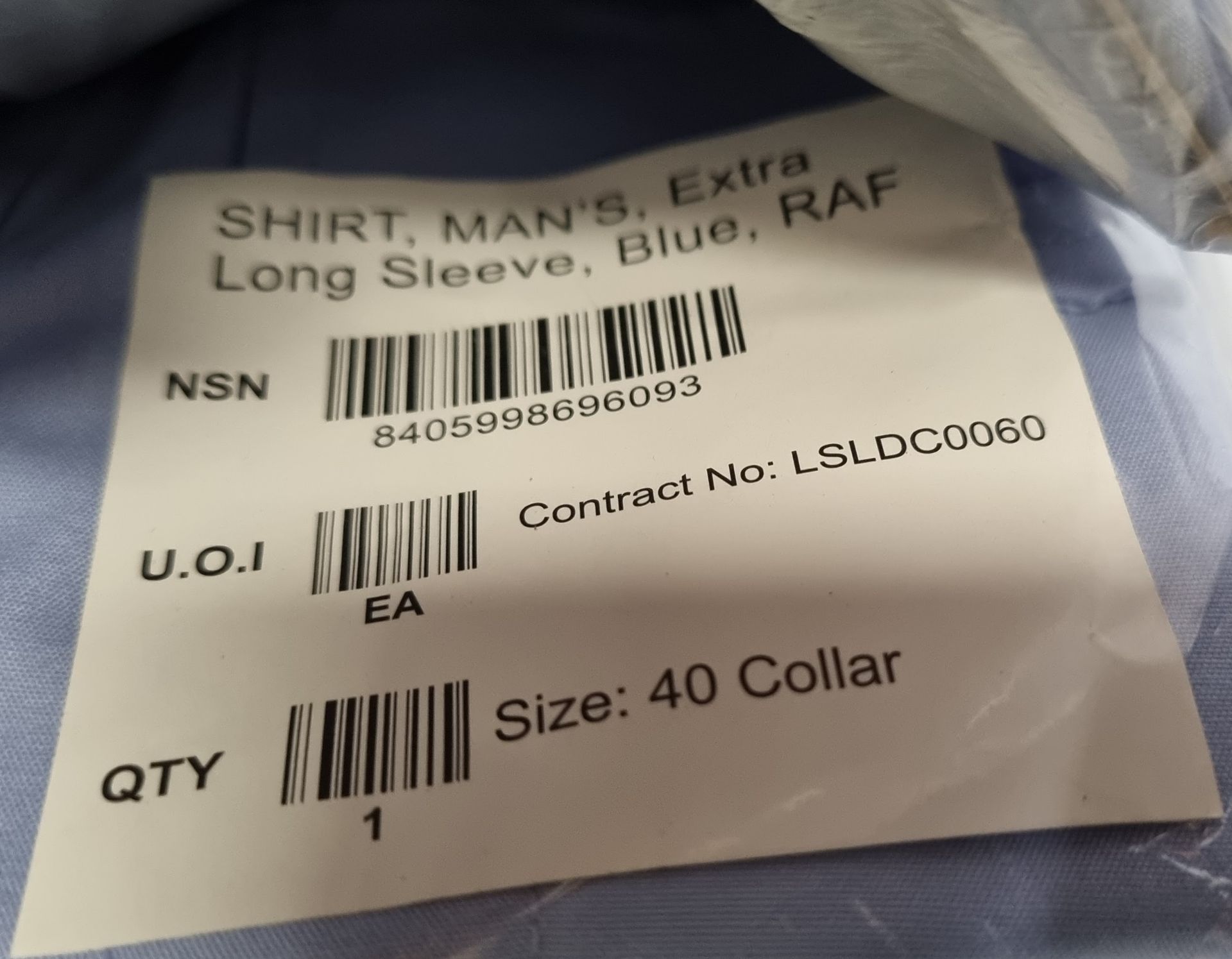 246x Various blue shirts - see description for types & pictures for selection of sizes - Image 19 of 33