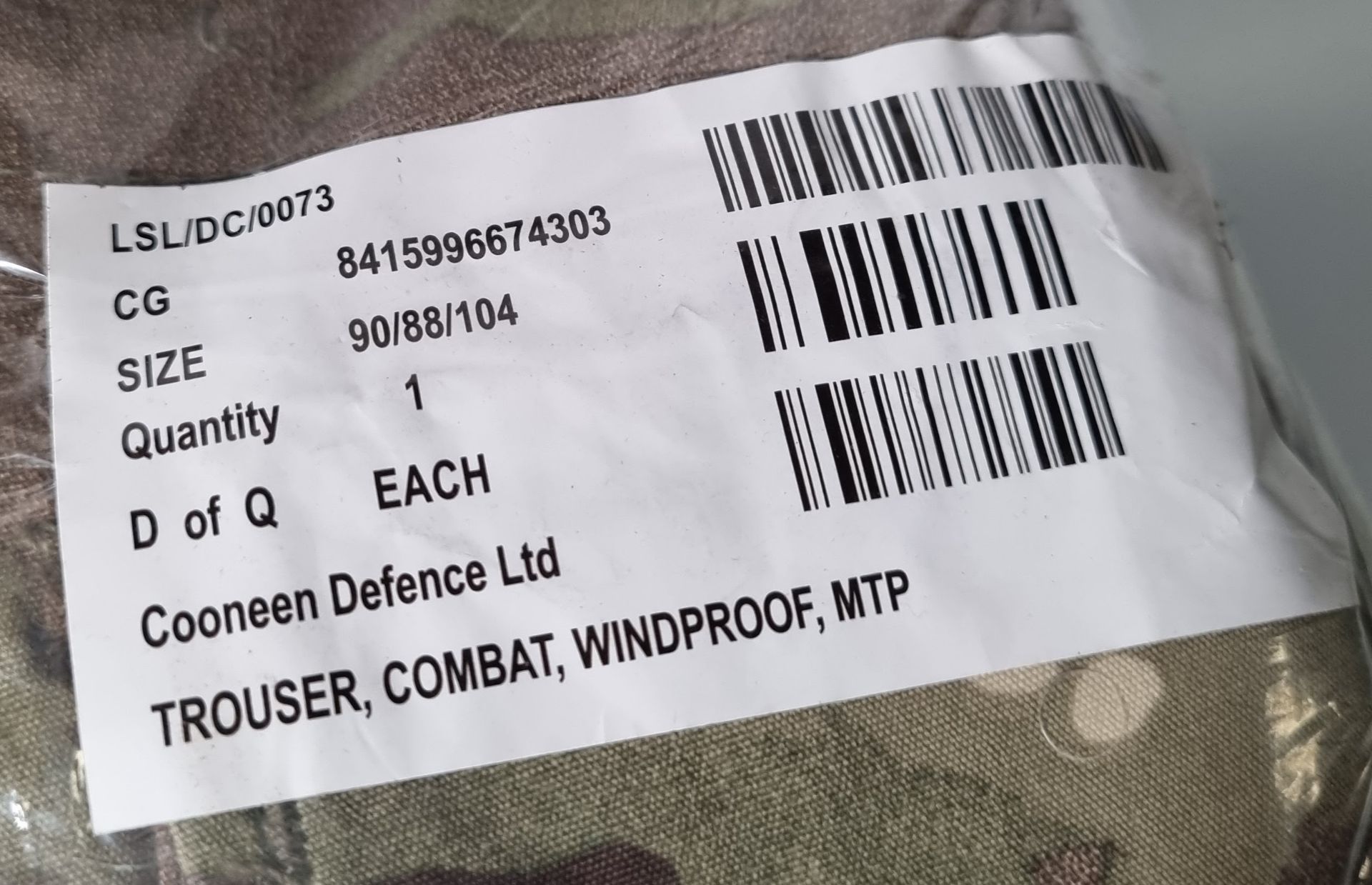 40x British Army MTP combat trousers mixed types mixed sizes - Image 5 of 33