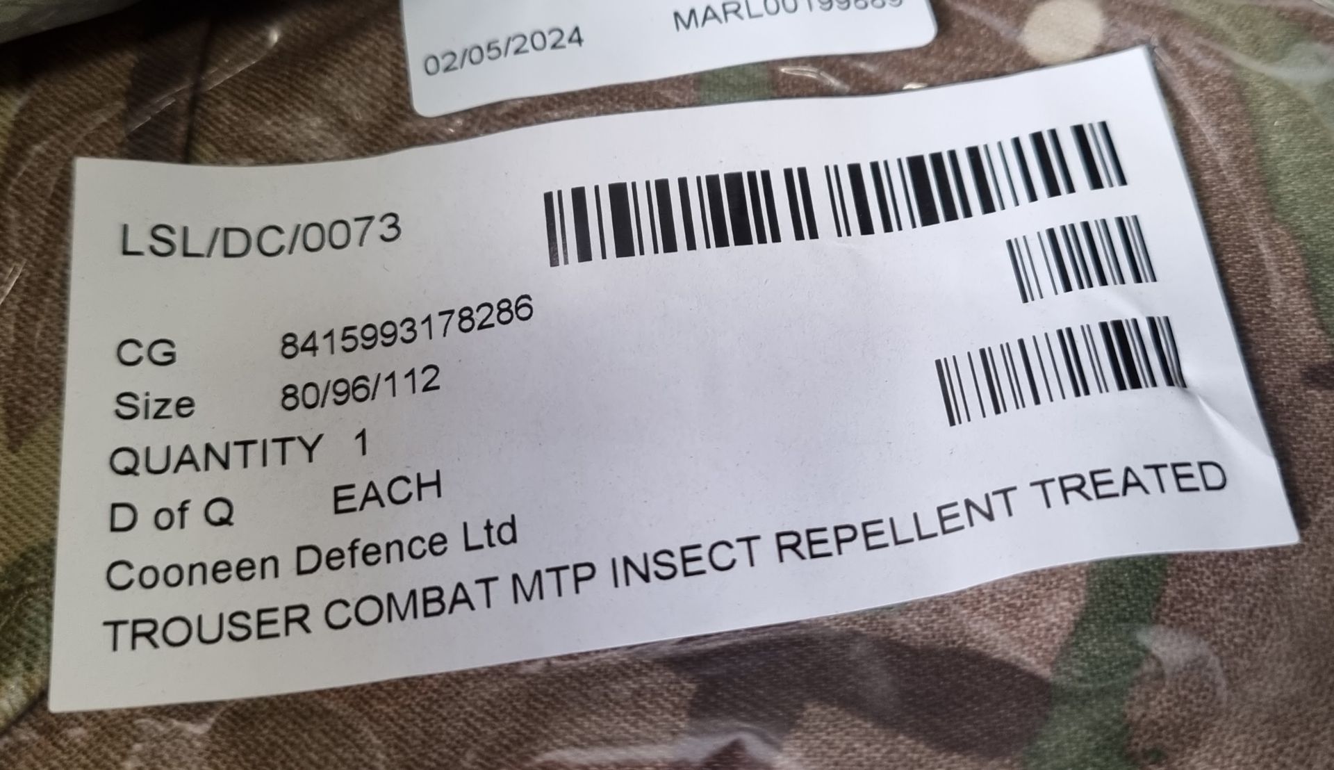 40x British Army MTP combat trousers mixed types mixed sizes - Image 10 of 25