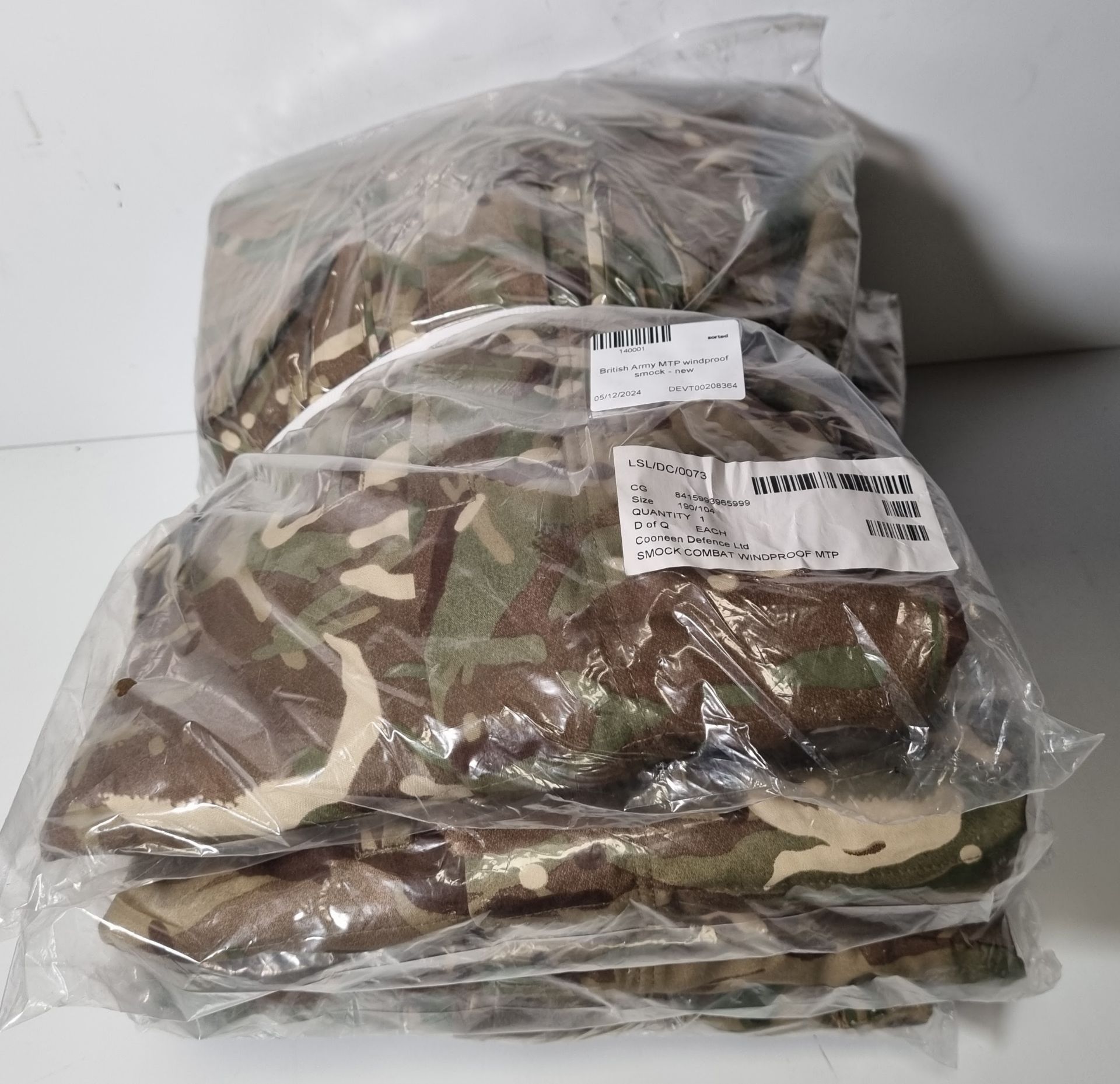 10x British Army MTP windproof smocks - mixed sizes - Image 7 of 10
