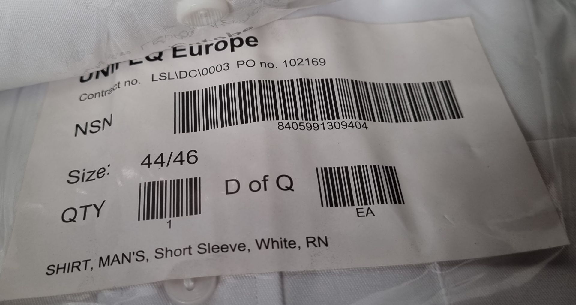 118x White shirts - see description for types & pictures for selection of sizes - Image 23 of 26