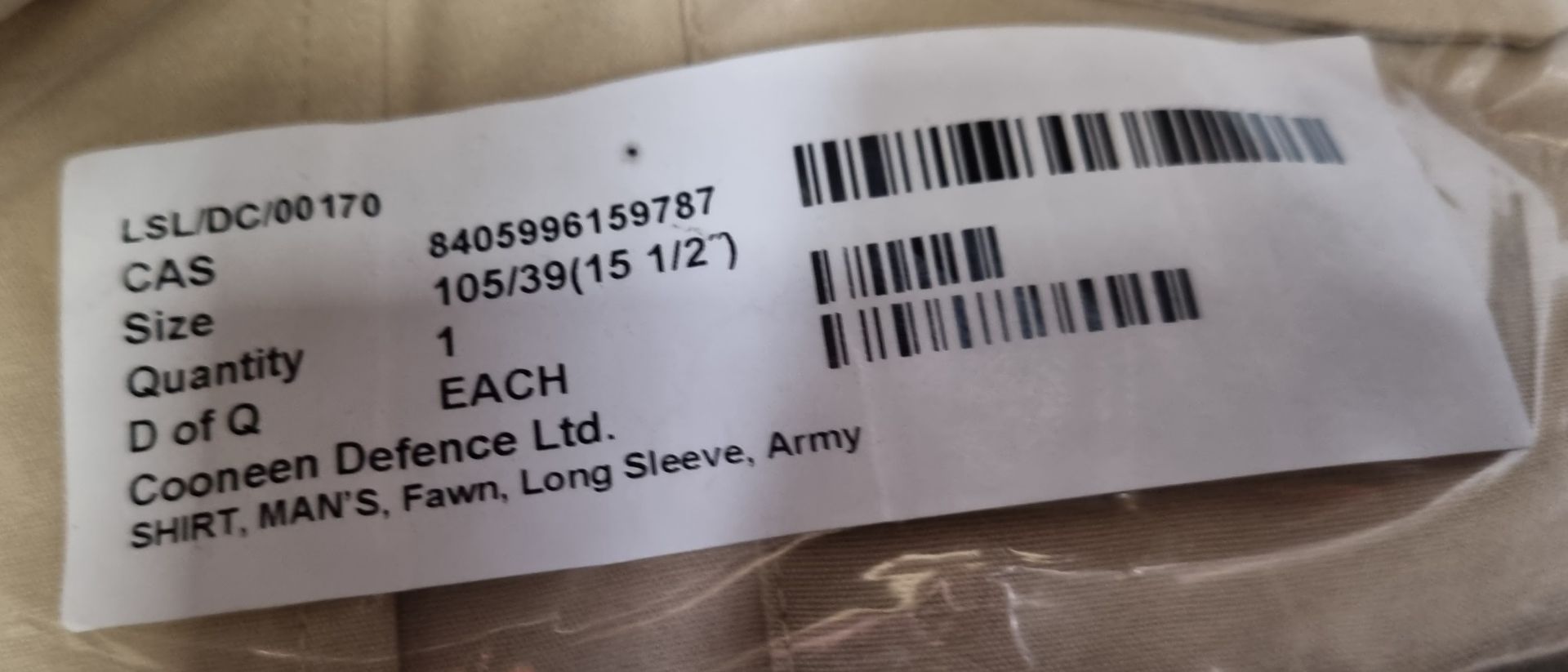 484x Fawn shirts - see description for types & pictures for selection of sizes - Image 8 of 31
