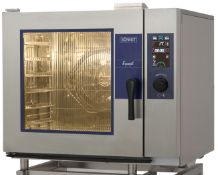 Hobart Bonnet BEJG061/1-10 Equajet 6 grid combi oven - serial number P27536269 - gas - new