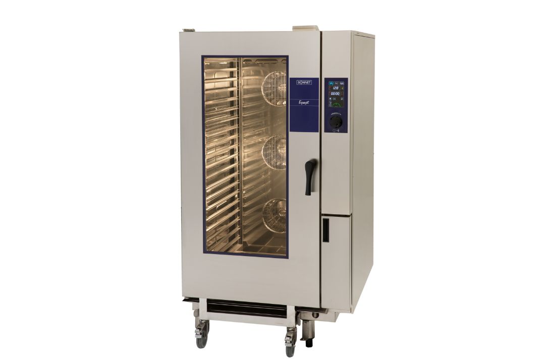 Hobart Bonnet BEJG201/1-10 Equajet 20 grid combi oven - serial number P27536893 - gas - new