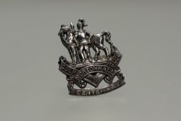 A Mortonhall Golf Club centenary Edinburgh silver brooch: h. x 3,5cm 8.23g
