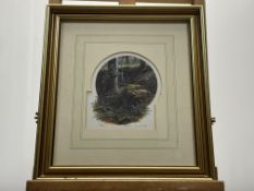 A collection of three various works comprising, After Daneil Calvert, aquatint by Robert Havell,