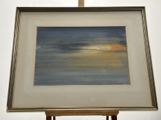 Bill Wright RSW RGI DA (Scottish 1931-2016), Towards Islay, mixed media, signed pencil bottom right,