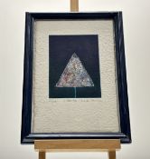 Brenda Hartill (Contemporary British), Silver Tree, collaged limited etching 13/150, signed and