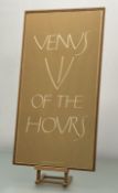Y Property of an Edinburgh Collector: Ian Hamilton Finlay C.B.E. (Scottish, 1925-2006), Venus of the