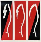 Y Property of an Edinburgh Collector: Ian Hamilton Finlay C.B.E. (Scottish, 1925-2006), 3 Banners,