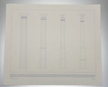 Y Property of an Edinburgh Collector: Ian Hamilton Finlay C.B.E. (Scottish, 1925-2006). Column to