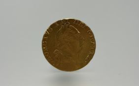 George III gold spade guinea 1788. 8.3 grams.