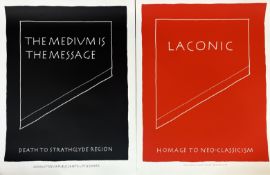 Y Property of an Edinburgh Collector: Ian Hamilton Finlay C.B.E. (Scottish, 1925-2006), Laconic