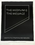 Y Property of an Edinburgh Collector: Ian Hamilton Finlay C.B.E. (Scottish, 1925-2006), The Medium