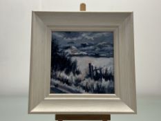 Jean Thomson (Scottish), Anenomes, oil on board, signed bottom right, artist and gallery label