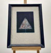 Brenda Hartill (Contemporary British), Silver Tree, collaged limited etching 13/150, signed and