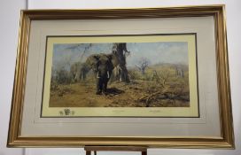 David Sheperd O.B.E (British 1931-2017), The Land of the Baobab Trees, 994/1100 limited print,