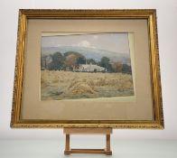 Robert Eadie (British 1877-1954), English Countryside House, watercolour, signed bottom right, in