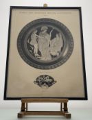 An Early 20thc, Schale Des Attischen Malers Euphronios Paris, Theseus und Amphitrute and