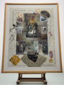 Anthony Green RA (British 1939-2023), Bob Going to Heaven Quickly, screenprint 10/100, signed and