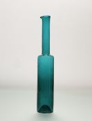 A Nanny Still (Finnish 1926-2009) for Riihimäen Lasi Oy, an aquamarine glass 