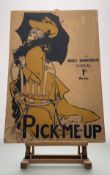 A late 19thc Poster Board titled - The Most Humorous Paper 1D Weekly, Pick-Me-Up (1897), designed by