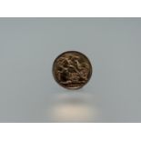 An Edward VII gold sovereign 1910 8.01g