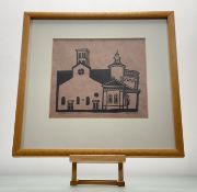 Willie Rodger ARSA RGI (Scottish 1930-2018), S.Giacomo dell'Orio Venice, woodcut 5/50, titled,