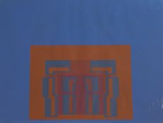 Robyn Denny (1930-2014), The Paramount Suite (Blue), 71/75 screenprint, signed and dated '69 in