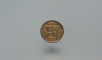 A Queen Victoria gold half sovereign 1892 3.97g